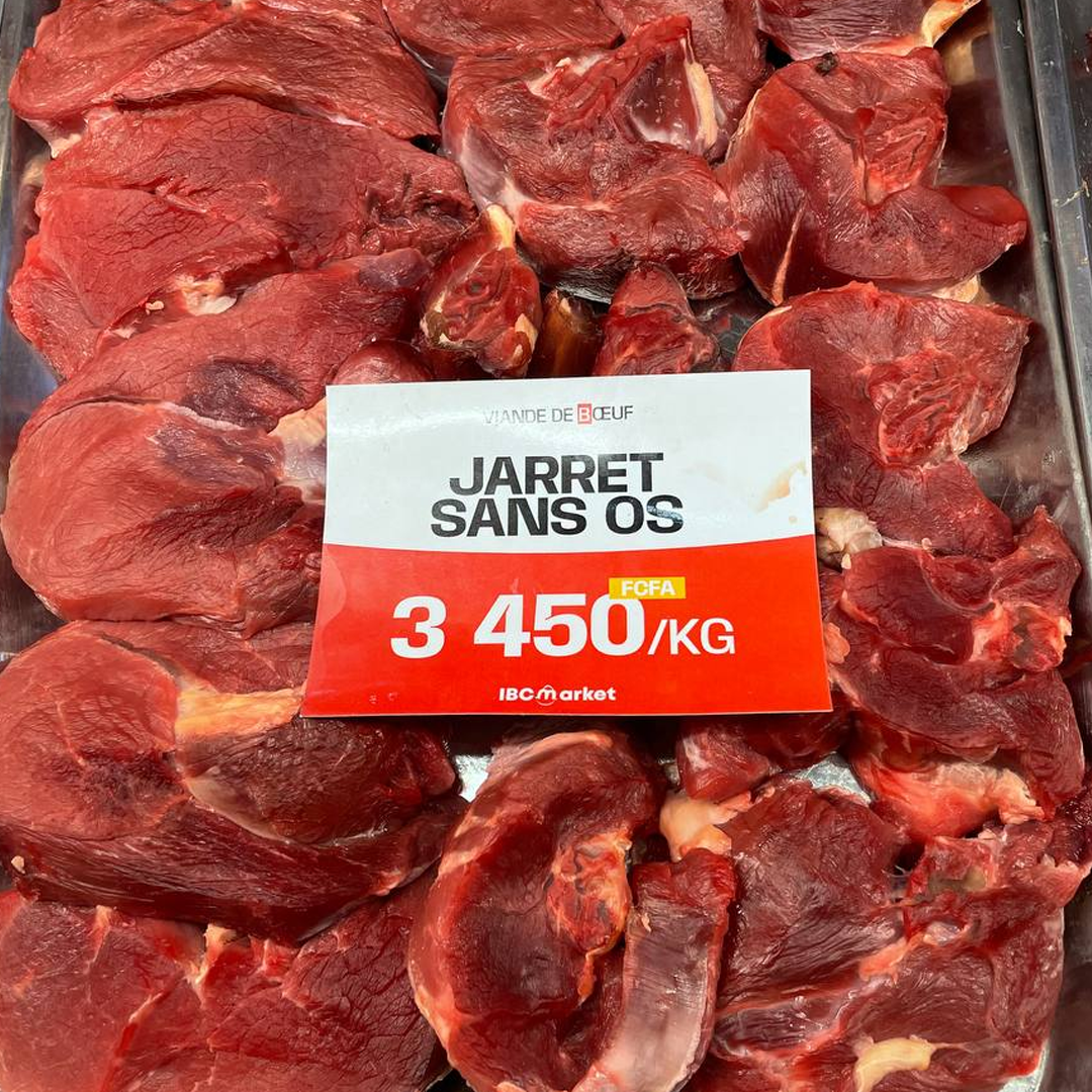 Jarret de bœuf sans os