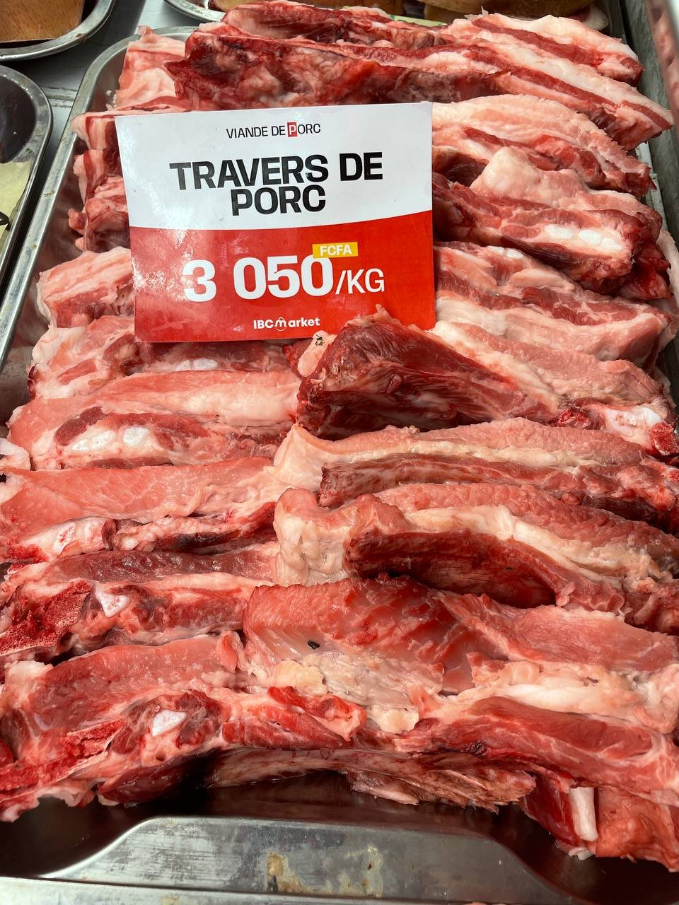 Travers de porc